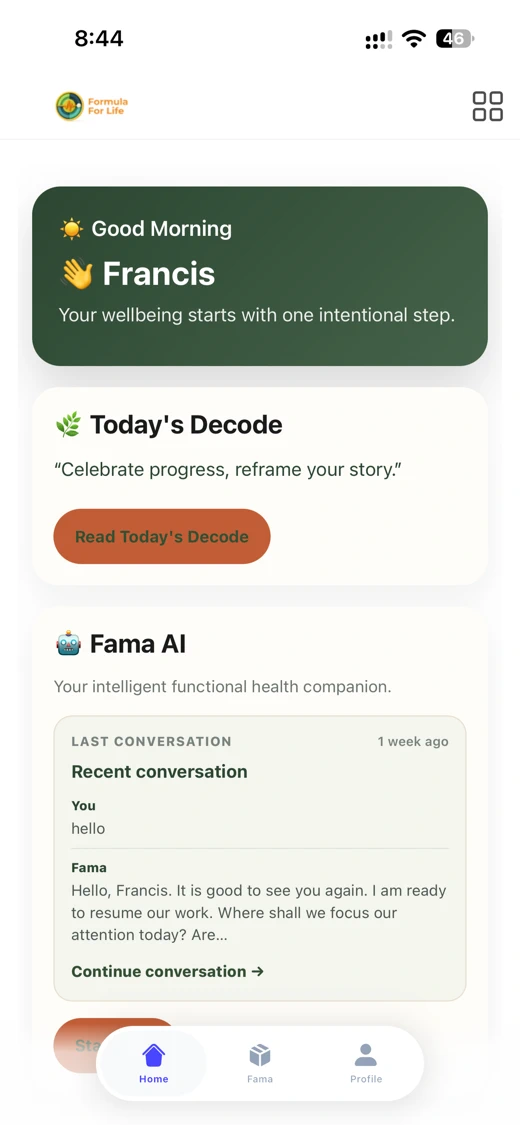 Formula For Life screenshot 5