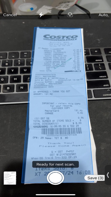 Receipt AI QuickScanner screenshot-3