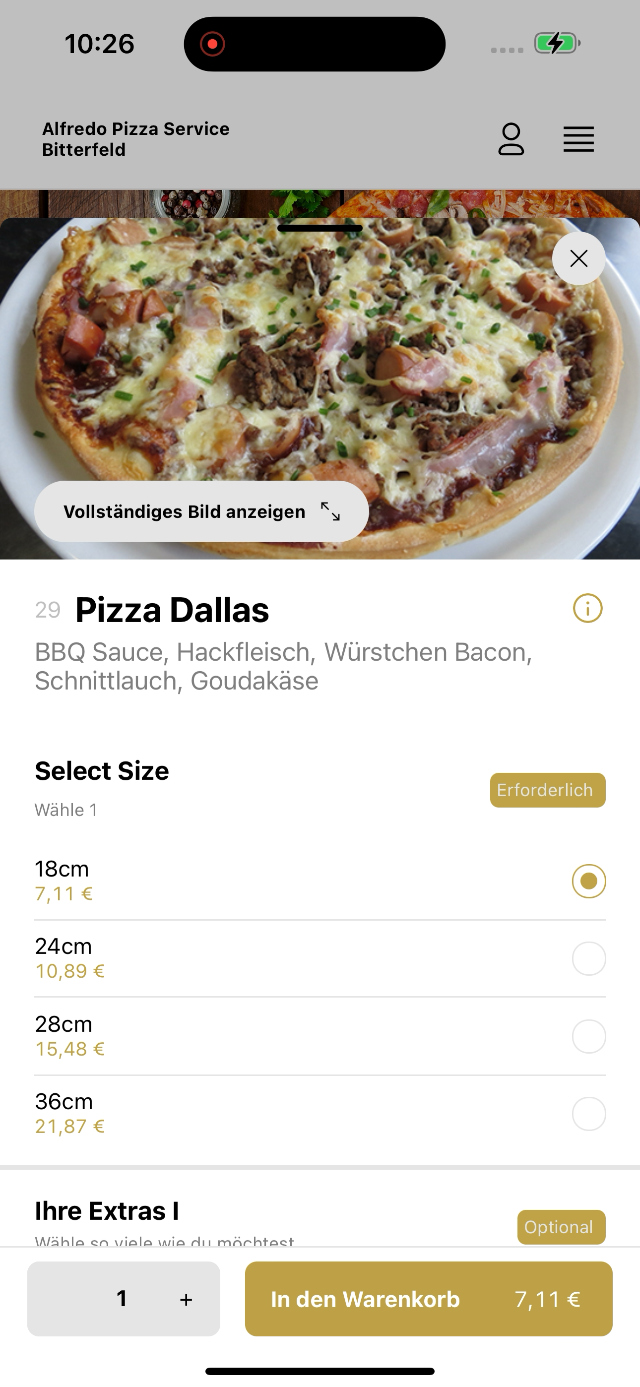 Pizza Service Alfredo screenshot 8
