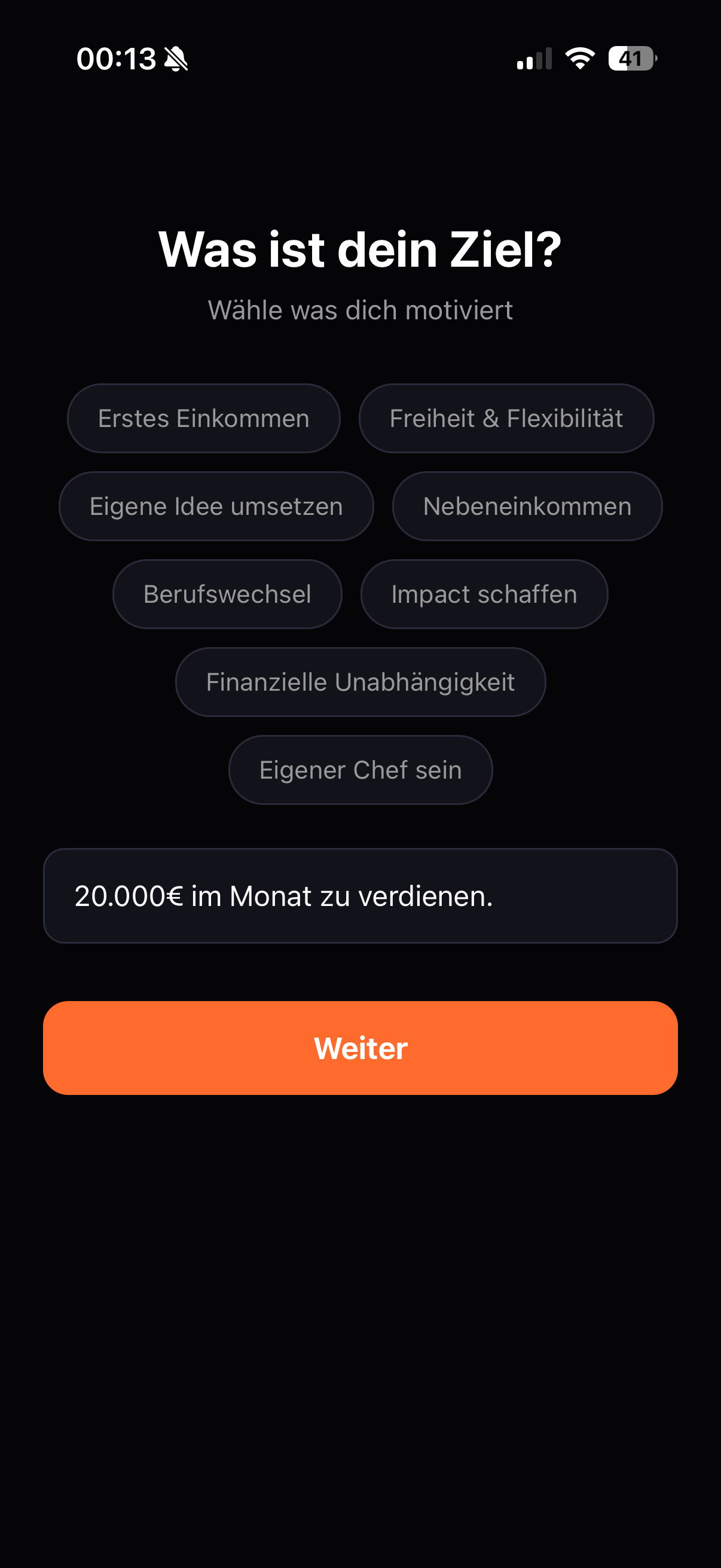 FREI - Gründer App
