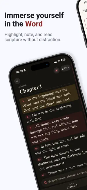 Folio Bible screenshot 1