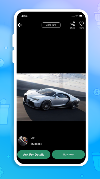 PassUp - Online Classified App Screenshot