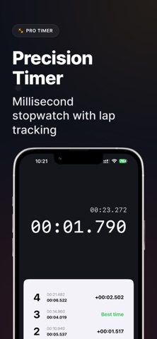 HIIT Interval Timer & Tabata Screenshot 4 of 4