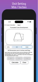 Cones Calculator screenshot