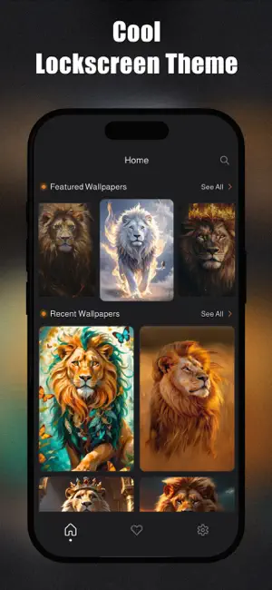 Lion Wallpapers 4K | HD screenshot 1