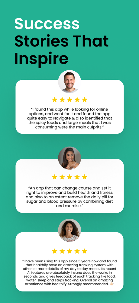 Healthify: AI Calorie Tracker screenshot 8