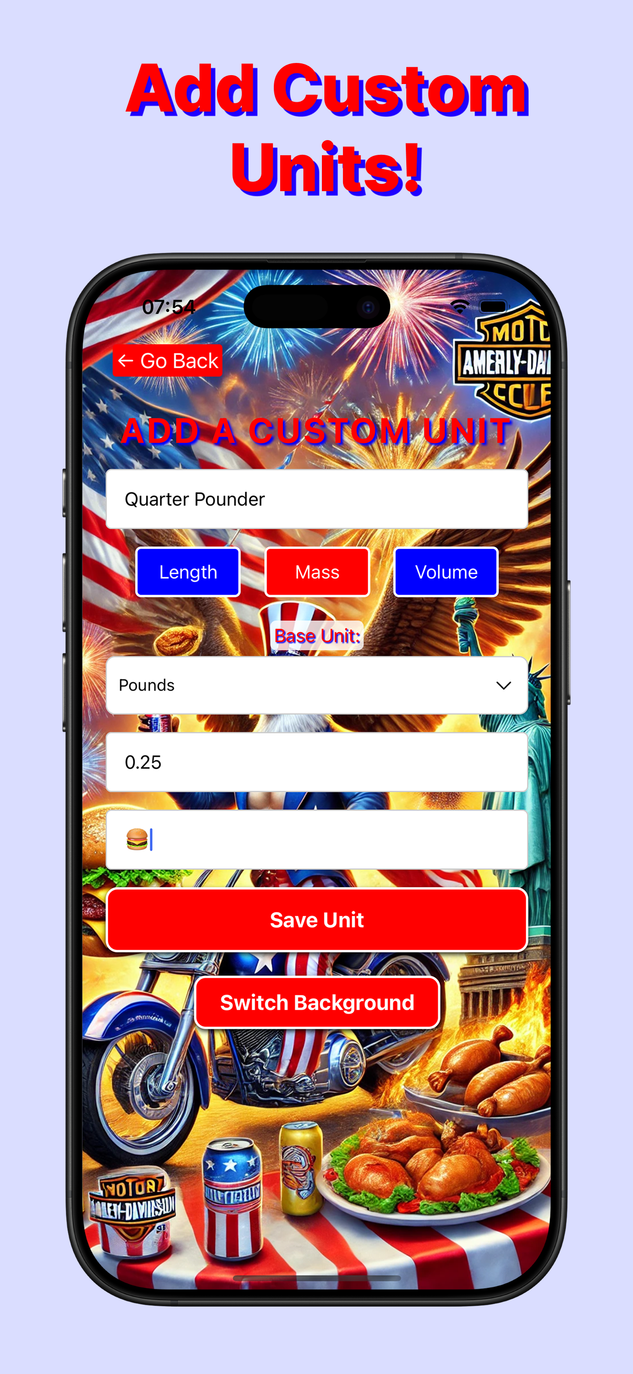 Freedom Unit Calculator screenshot 3