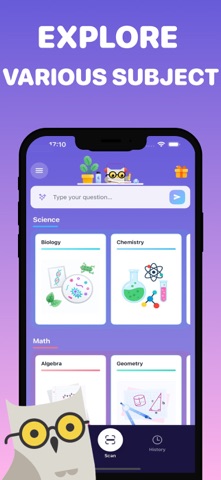 Socratic Homework AI iPhone screenshot
