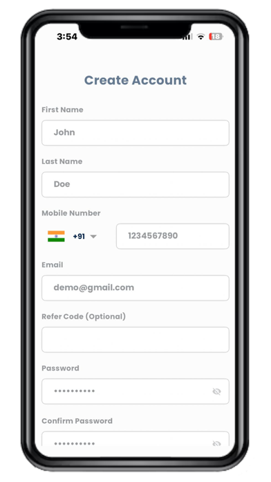 App screenshot