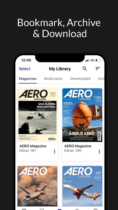 AERO Revista Screenshot
