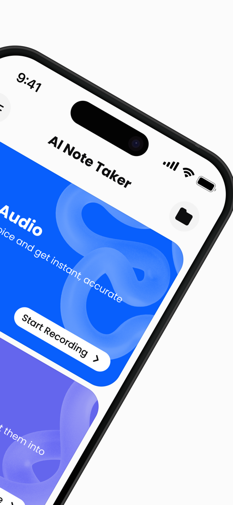 AI Note Taker - PocketNote screenshot 2