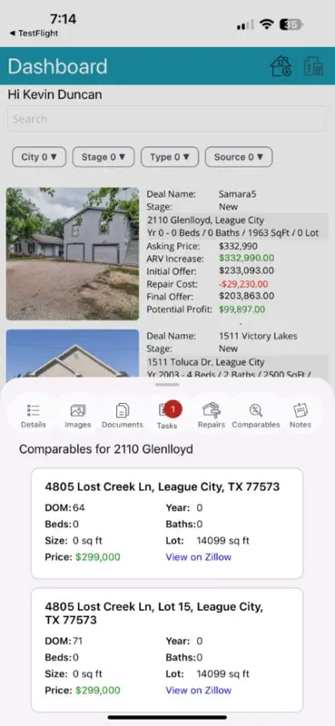 Investor Flip It App screenshot 4 of 8