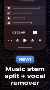 BlueNote – AI Vocal Remover screenshot