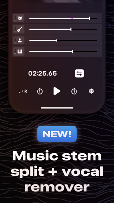 BlueNote – AI Vocal Remover screenshot 1