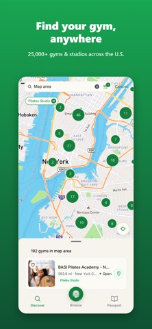 The Gym Atlas iPhone screenshot