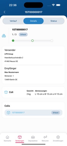 LPR Logistik Screenshot 5 of 6