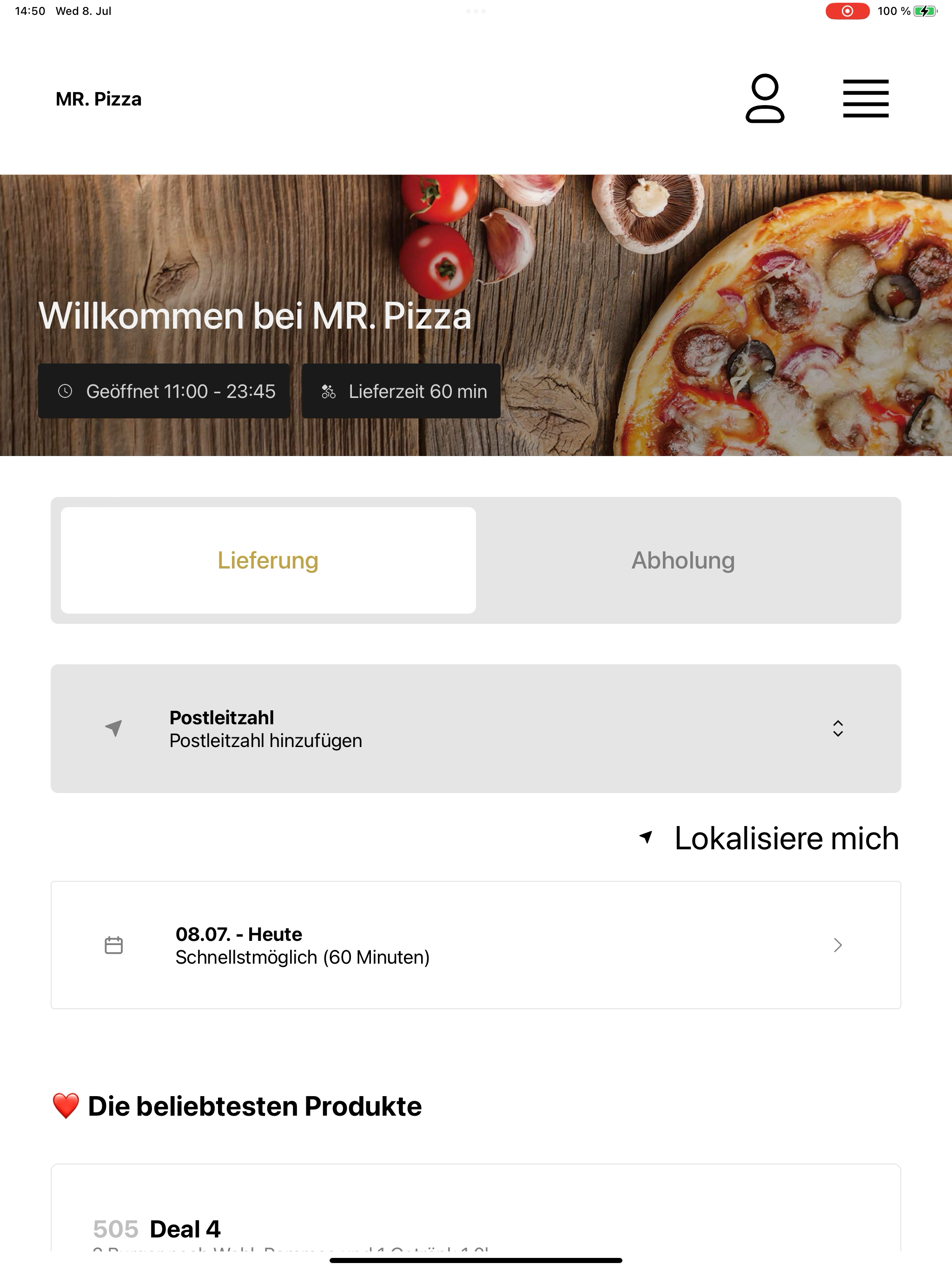 MR. Pizza Frankenthal screenshot 13