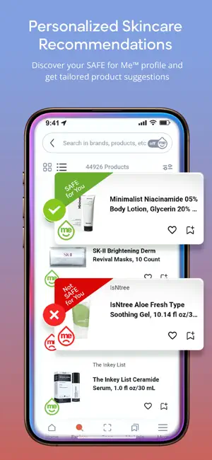 SkinSAFE: Ingredient Scanner screenshot 3