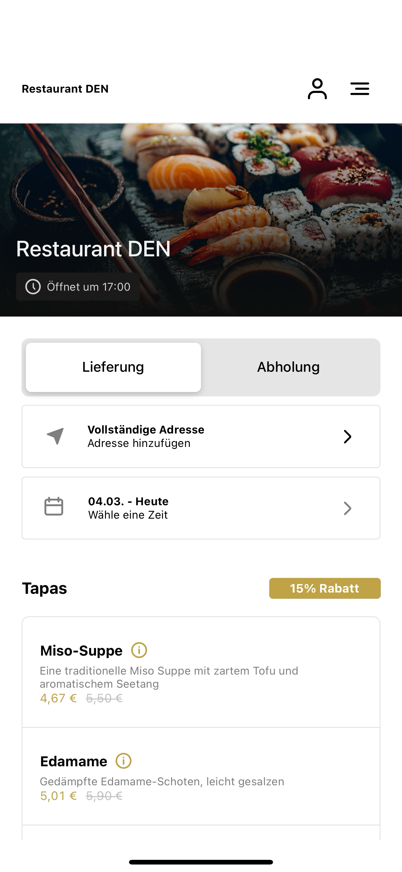 Restaurant DEN