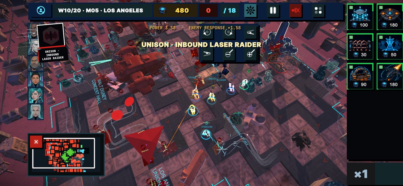 Screenshot 3 of GRID DEFENSE: GRID WAR