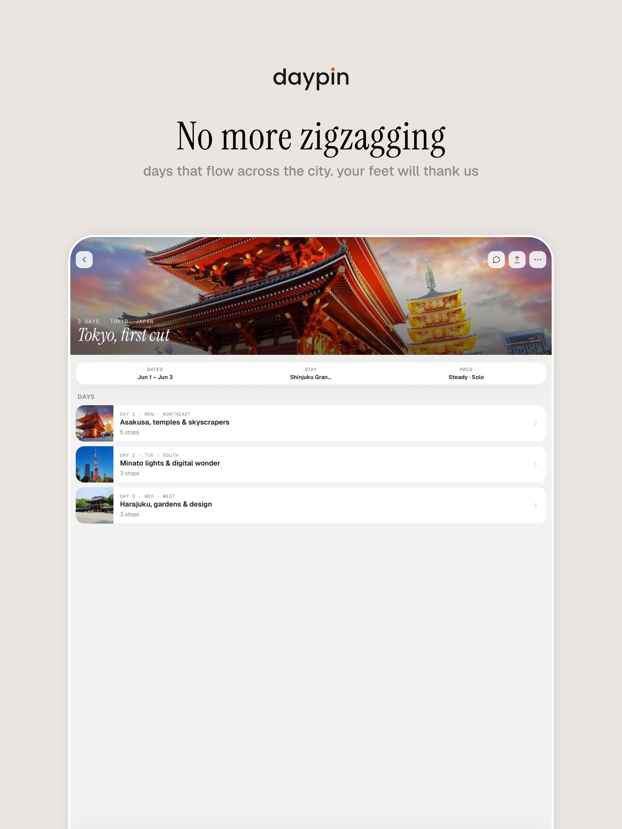 Daypin: AI Trip Planner