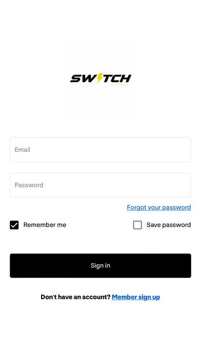 Switch Fitness Screenshot