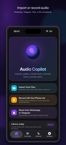 Audio Copilot AI Screenshot 1 of 7