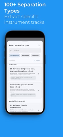 MVSEP screenshot