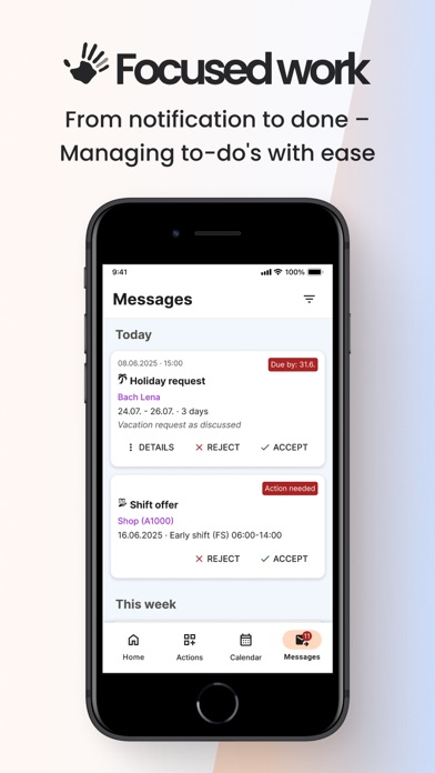 ATOSS Time Control Screenshot
