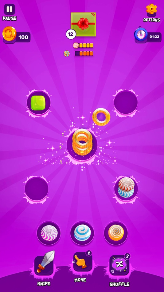 #5. Candy Color Sorting Game 3D (iOS) By: Francolins Studio (SMC-Private) Limited