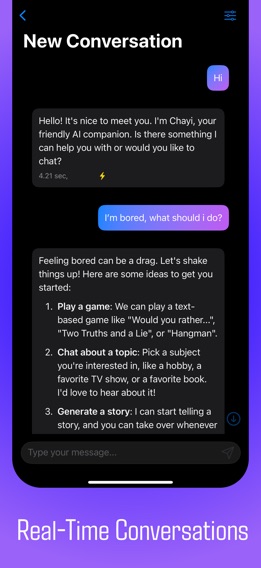 Chayi: AI Offline Chatbotのおすすめ画像3