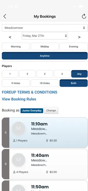 Meadowmeer Golf & Country Club screenshot 2