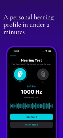 Hearing Test for AirPods Pro screenshot
