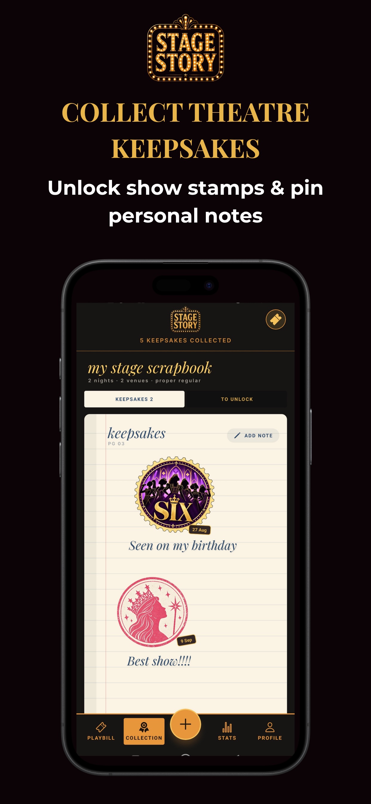 Screenshot 4 of StageStory: Theatre Diary
