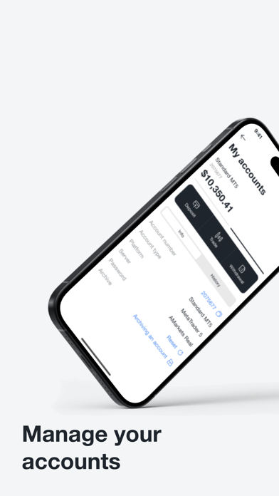 Screenshot 3 of AMarkets: Finance & Trading App