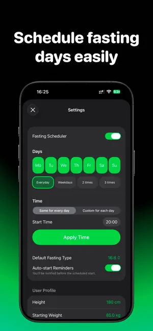 O'lin: Intermittent Fasting screenshot 4