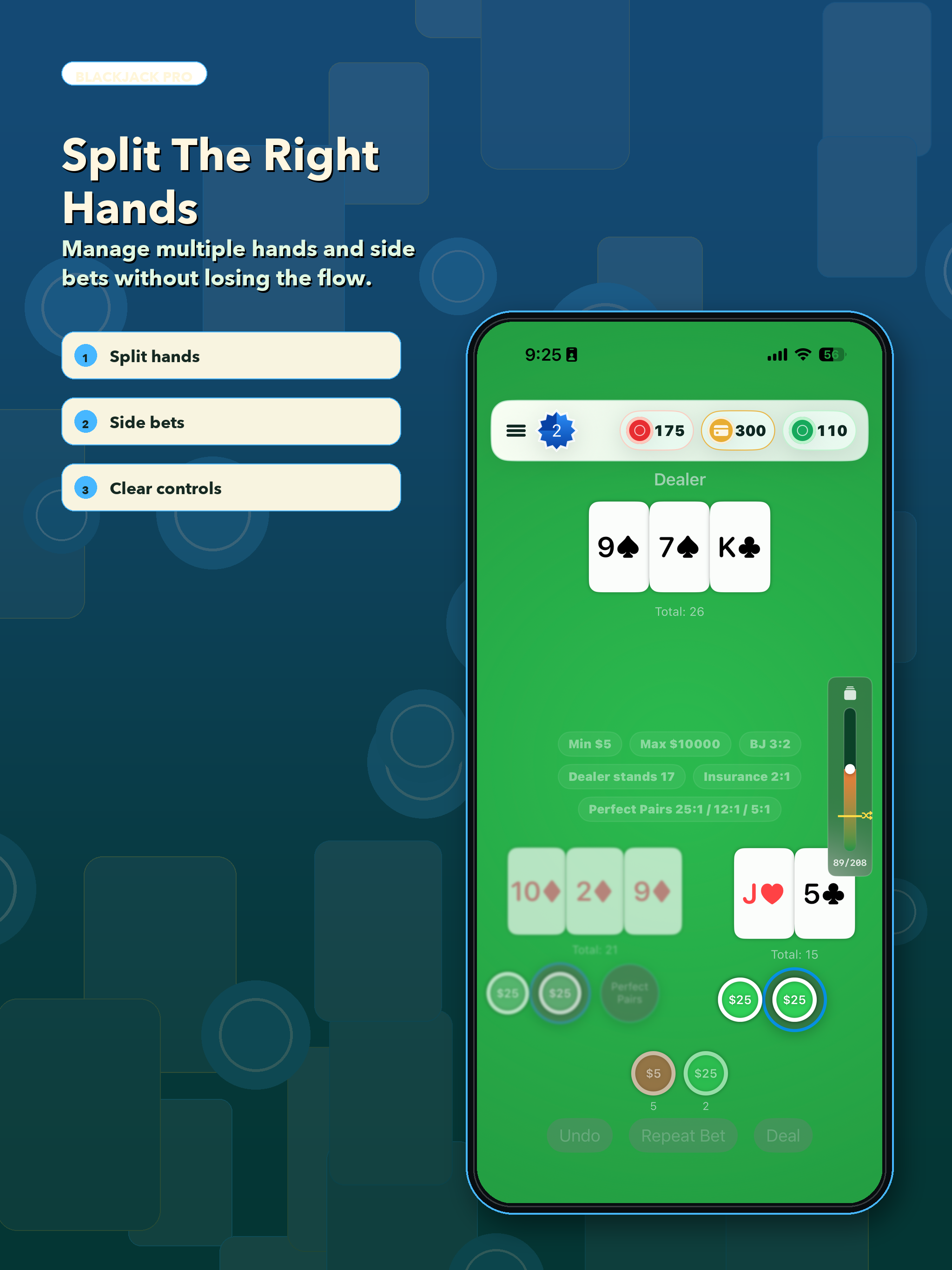 Casino Trainer: Blackjack 21 screenshot 8