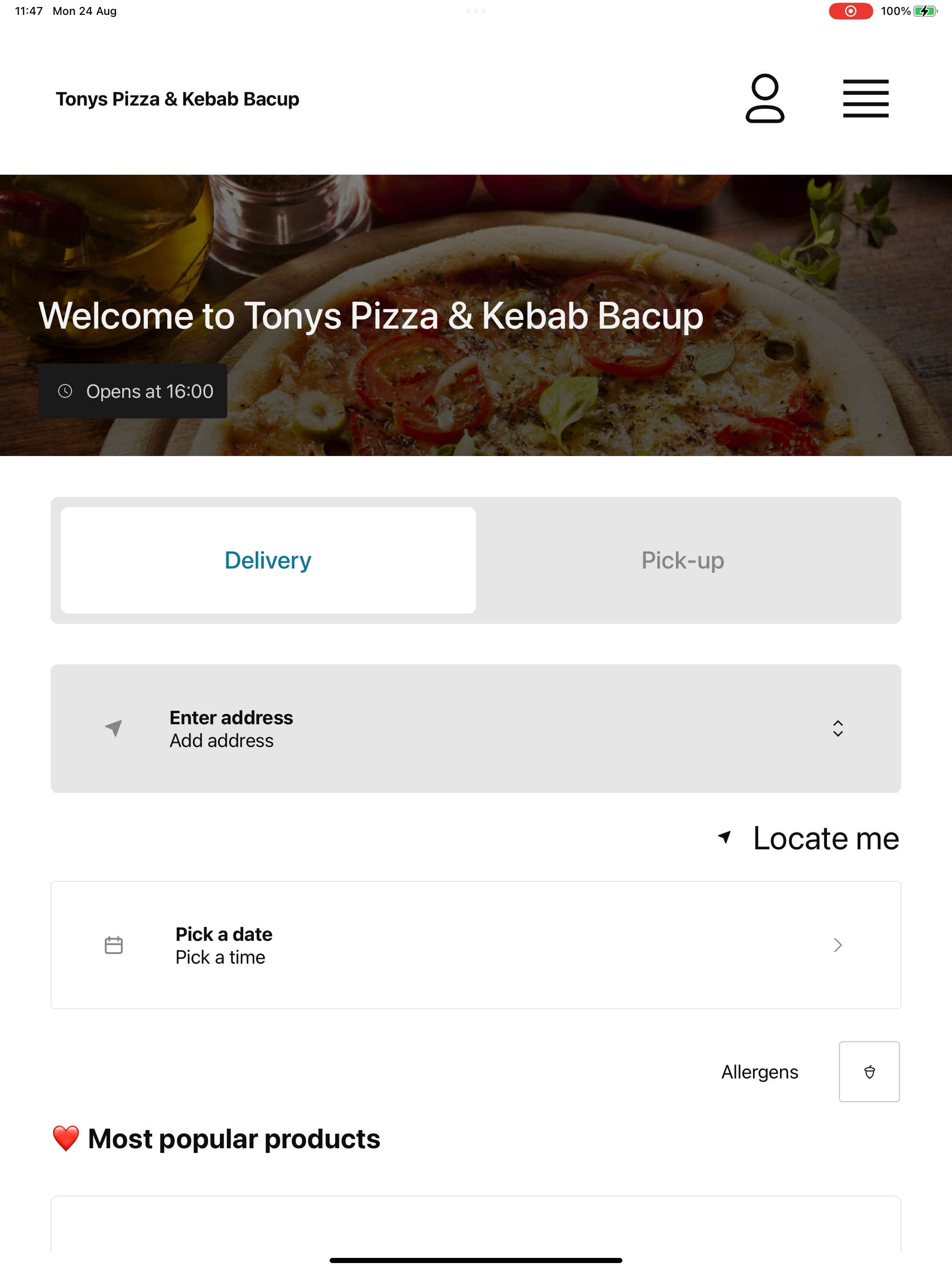 Tonys Pizza & Kebab Bacup screenshot 13