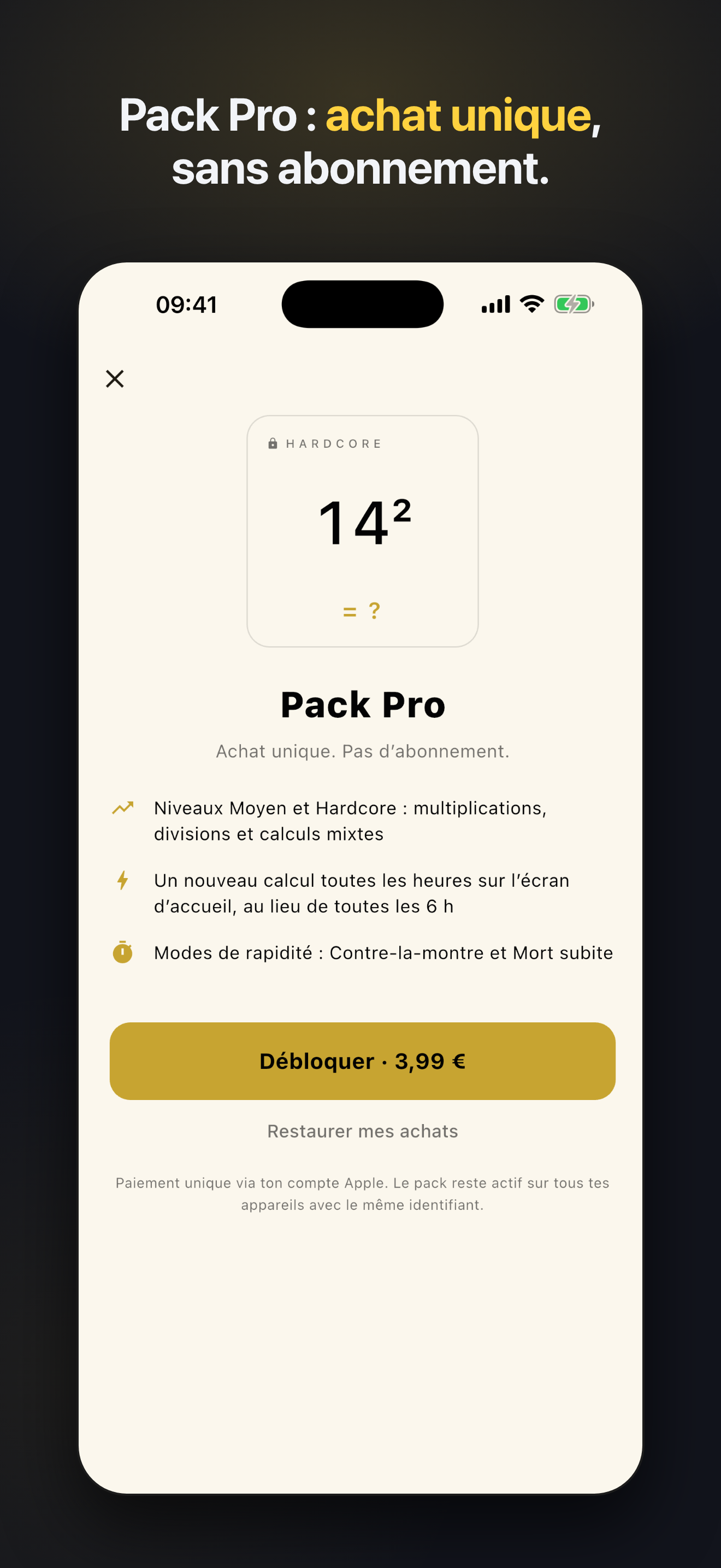 Calcul Éclair — calcul mental screenshot 5