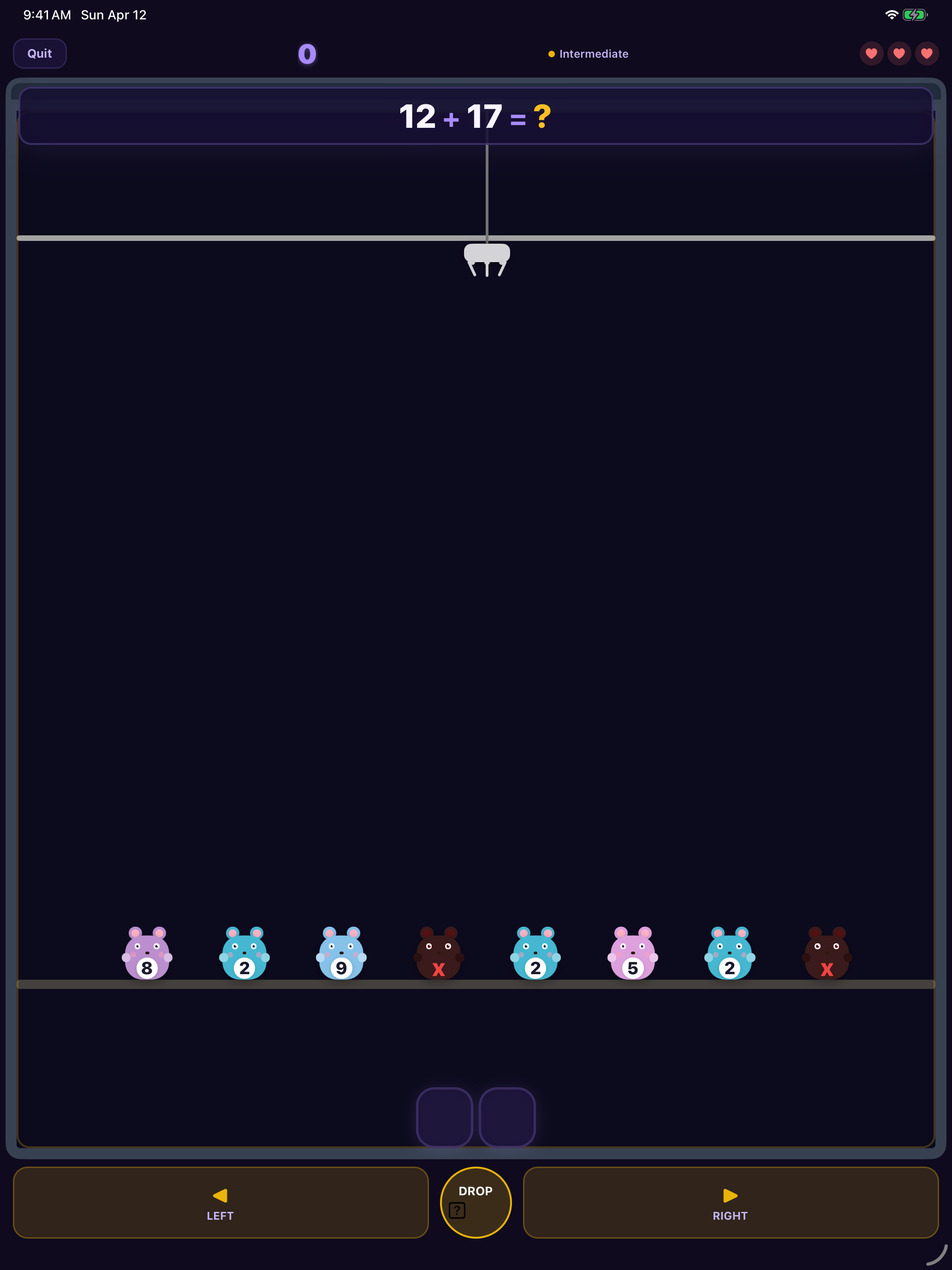 Math Claw - Kids Learning Game