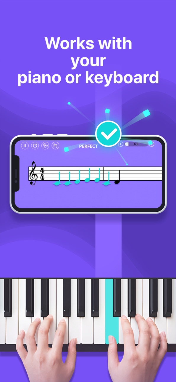 Simpia – Learn piano by songs iOS Mod IPA screenshot 3 - iOS app interface