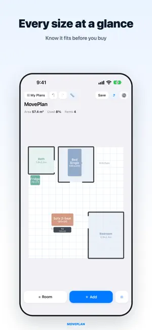 MovePlan: Room Planner screenshot 4
