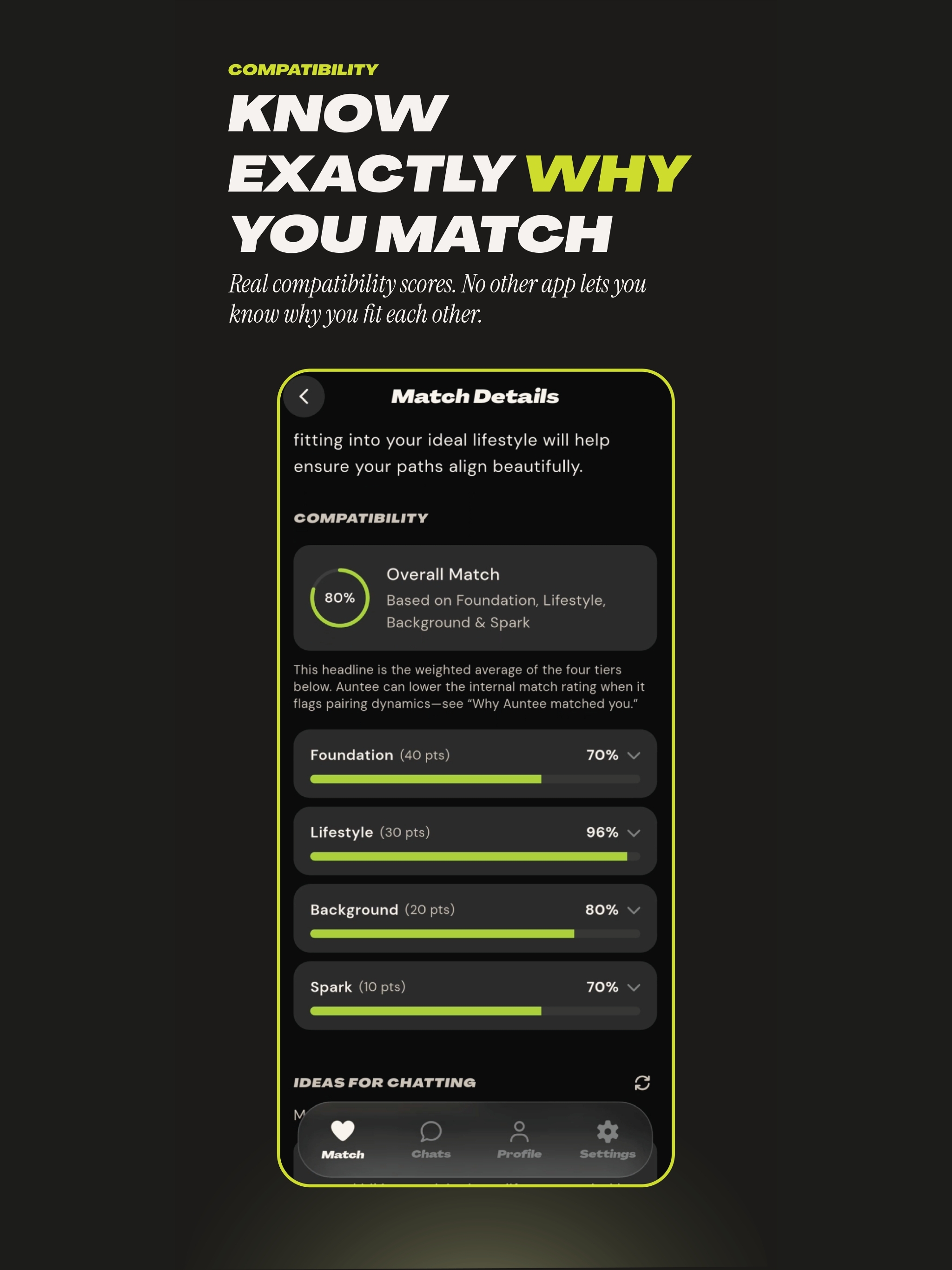 Auntee: Values-Based Dating screenshot 11