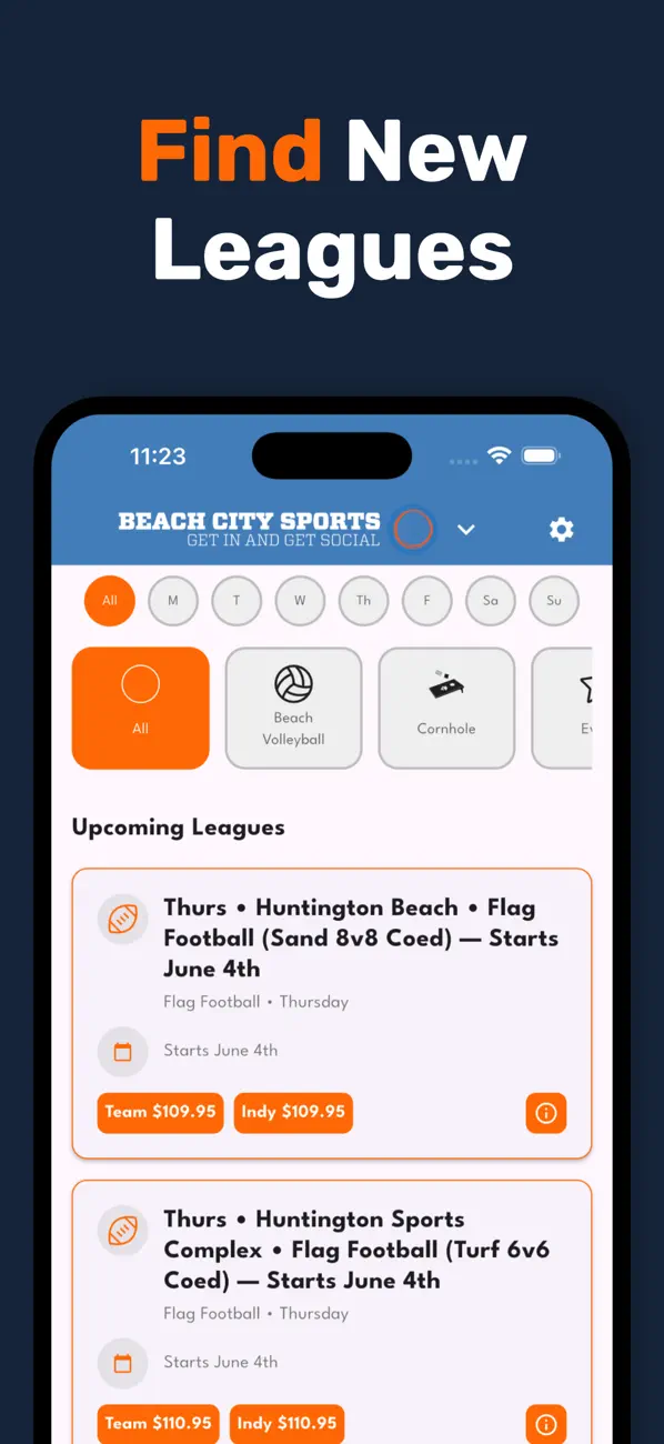 Screenshot #3 pour Beach City Sports