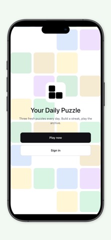Your Daily Puzzle iPhone screenshot