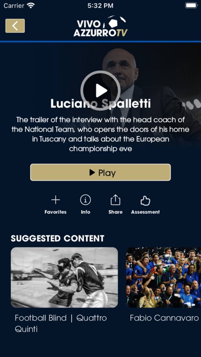 Vivo Azzurro TV Screenshot