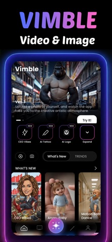 AI Video Generator - Vimble Screenshot 5 of 8