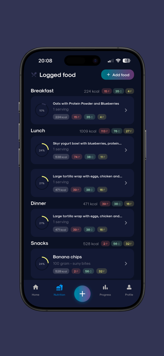 ProgressBuddy: Calorie Tracker Screenshot 7 of 10