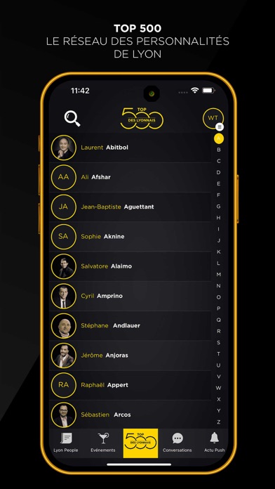 Lyon People Top 500 Screenshot