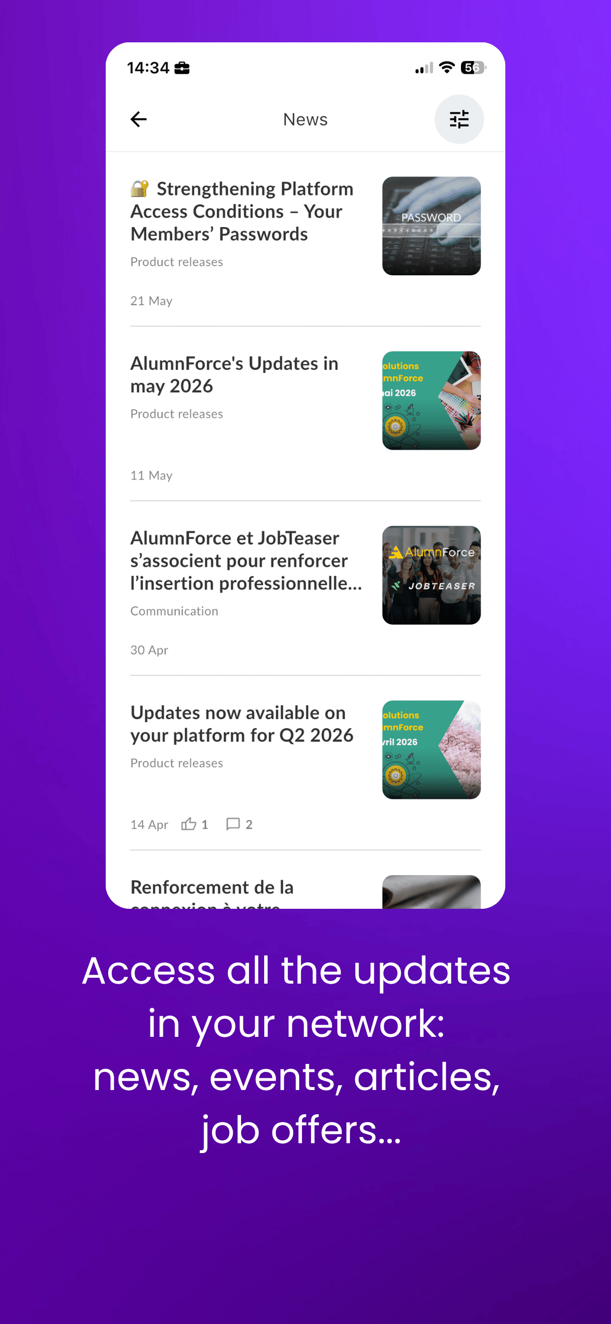 AlumnForce Mobile screenshot 6